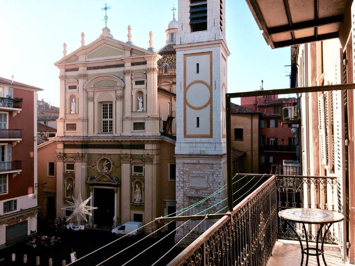 Le Rossetti B. - Modern, Long Balcony, Old Town Nice Bagian luar foto