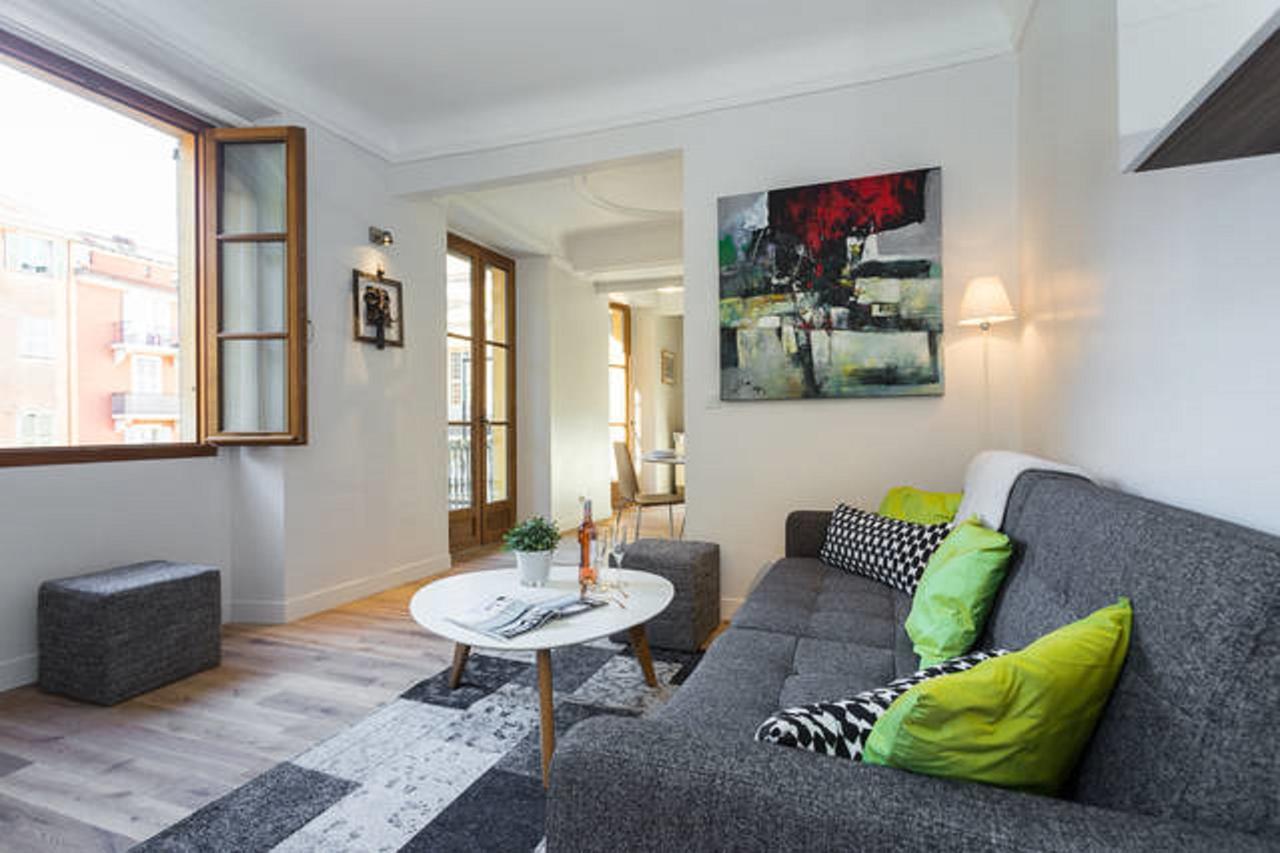 Le Rossetti B. - Modern, Long Balcony, Old Town Nice Bagian luar foto