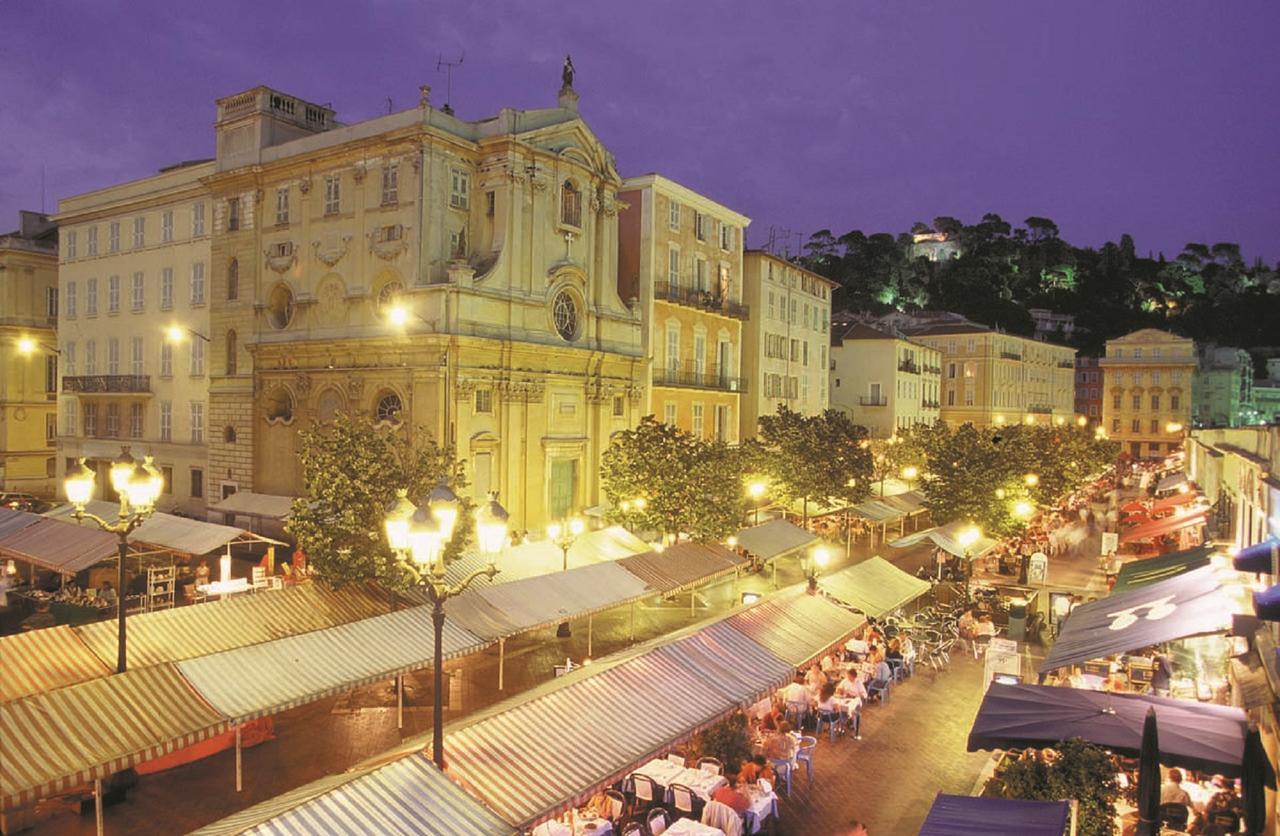 Le Rossetti B. - Modern, Long Balcony, Old Town Nice Bagian luar foto